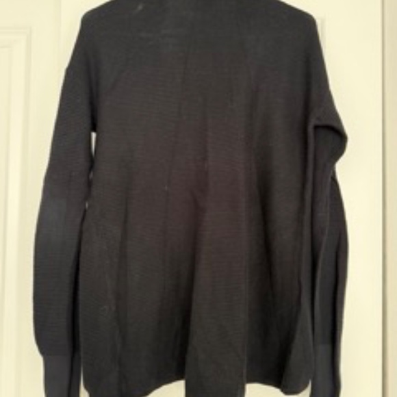 Express Black Ribbed Cardigan - Size M - Picture 4 of 4